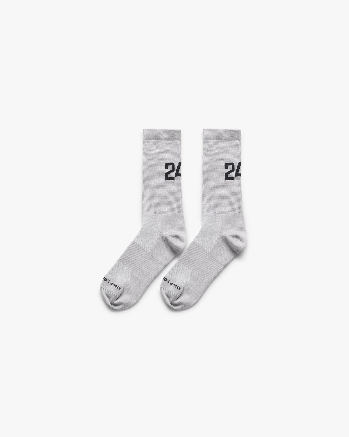 REPRESENT 247 Numbers Race Sock - Ash Grey