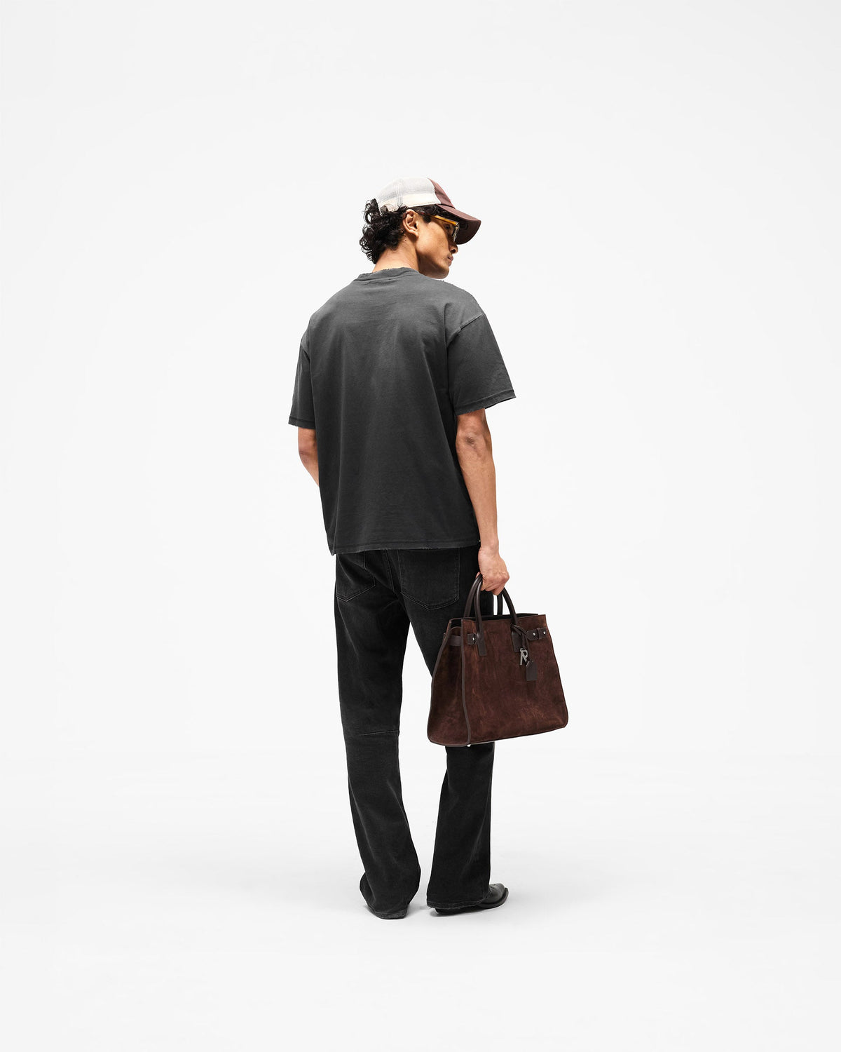REPRESENT Embellished Represent T-Shirt - Stained Black
