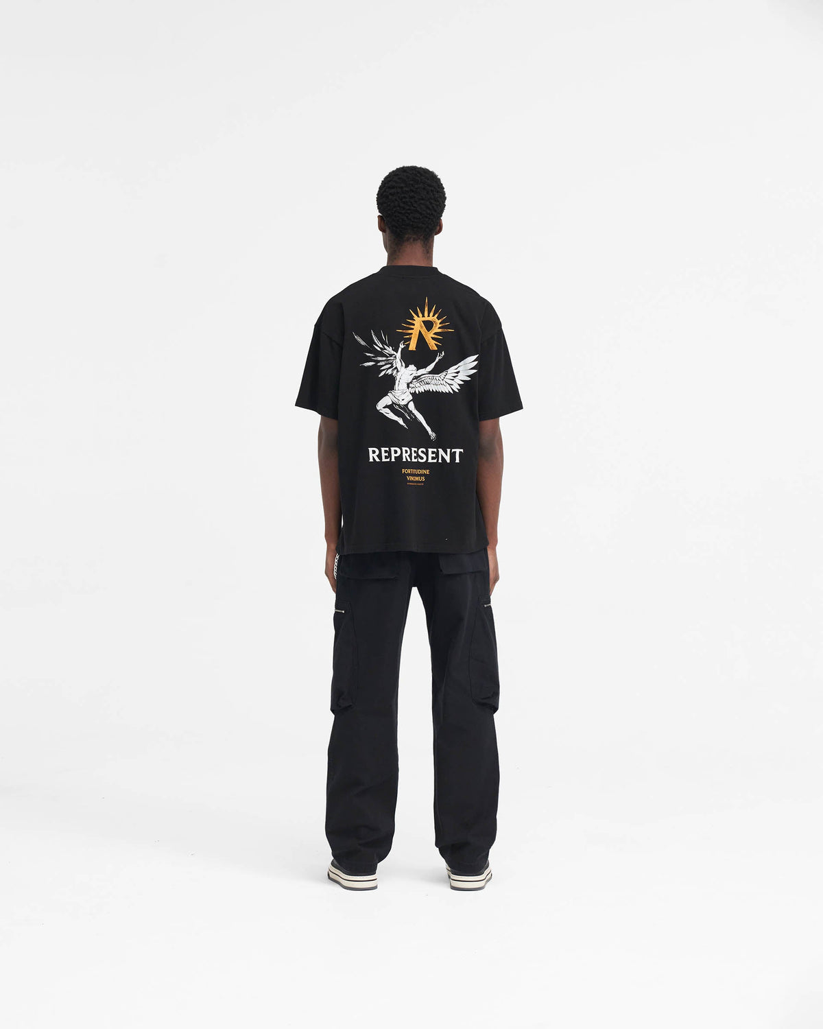 REPRESENT Workshop Pant - Black