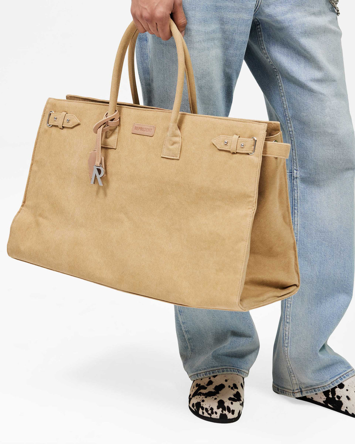 REPRESENT HTN Canvas Bag - Tan