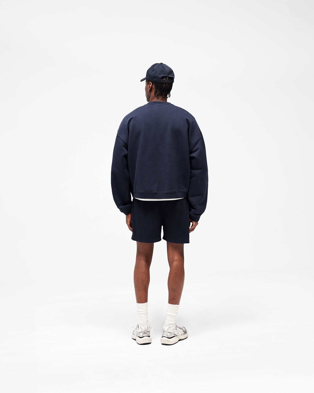 REPRESENT Initial Waffle Shorts - Midnight Navy