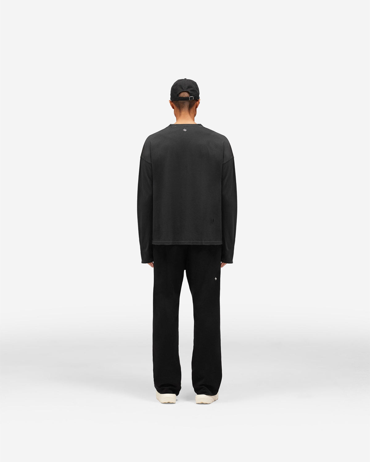 REPRESENT 247 On A Mission Long Sleeve T-Shirt - Jet Black