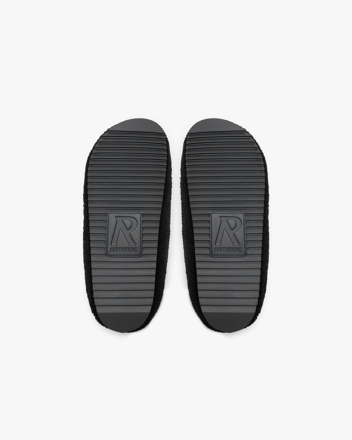 REPRESENT Fluffy Mule - Black