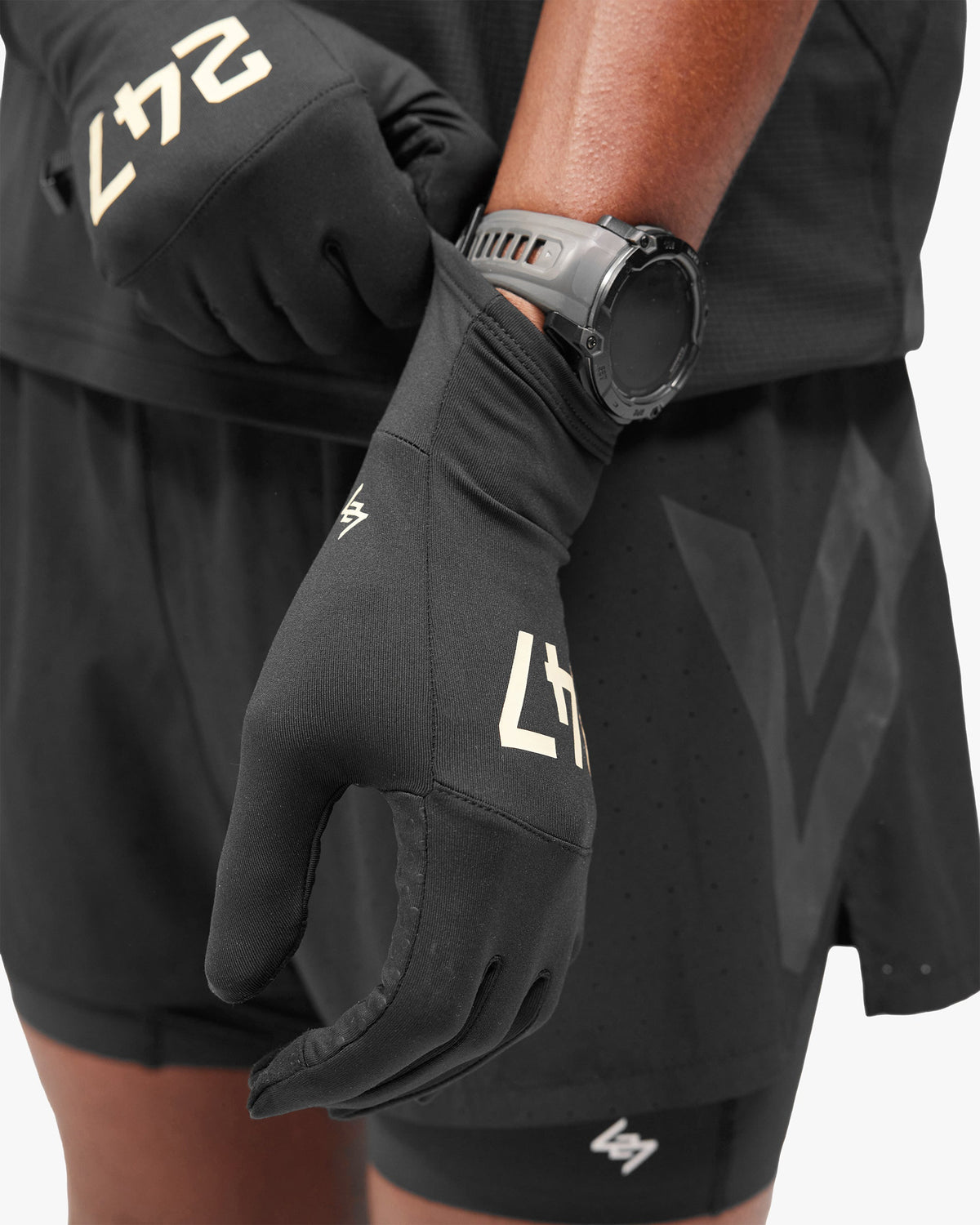 REPRESENT 247 Numbers Glove - Jet Black