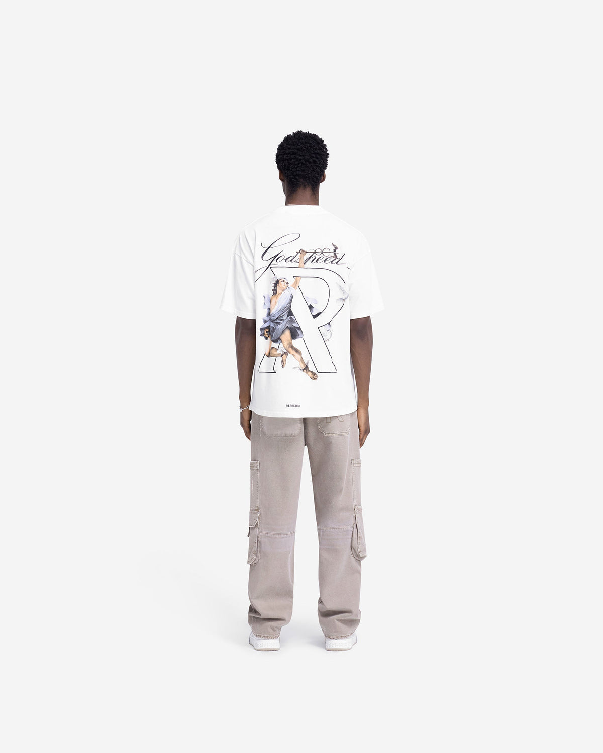REPRESENT Hermes T-Shirt - Flat White