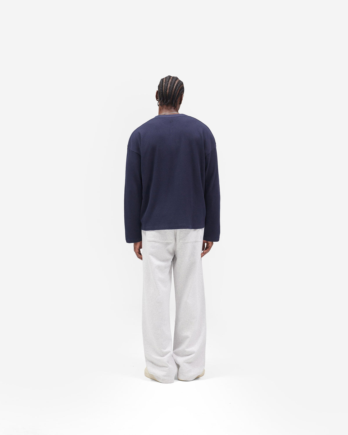REPRESENT Initial Sweatpants - Ice Grey Marl