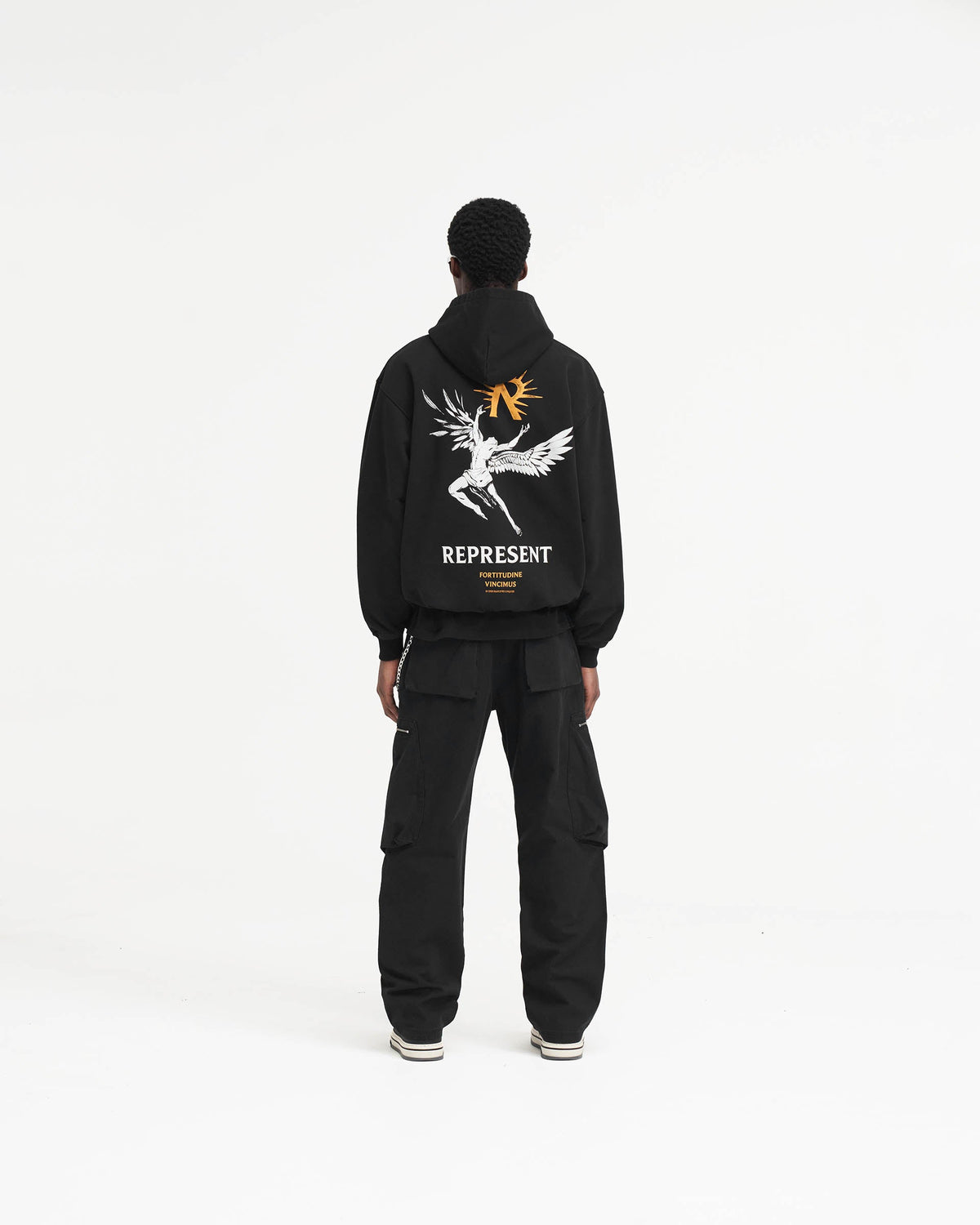REPRESENT Icarus Hoodie - Jet Black