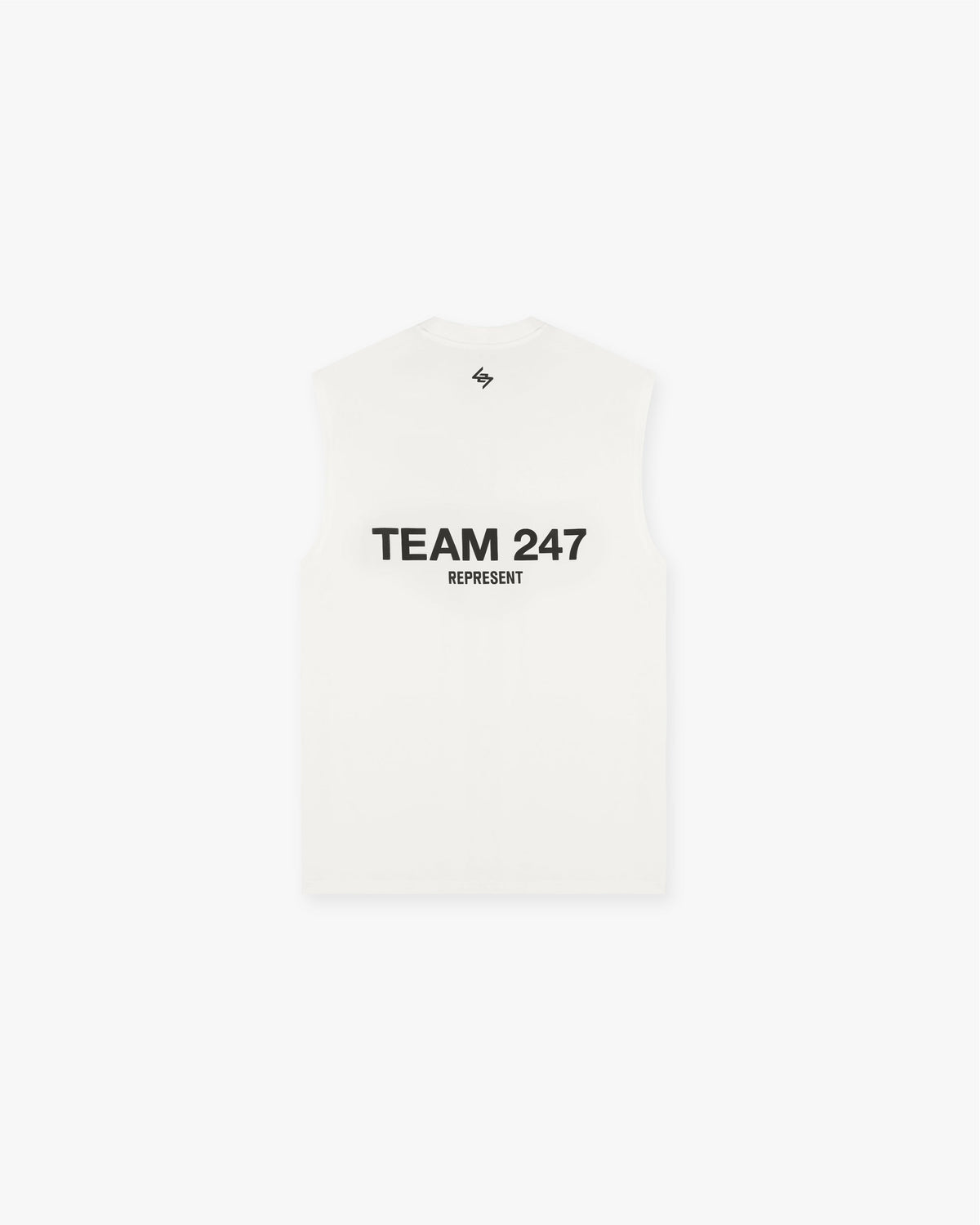 REPRESENT Team 247 Oversized Tank - Flat White