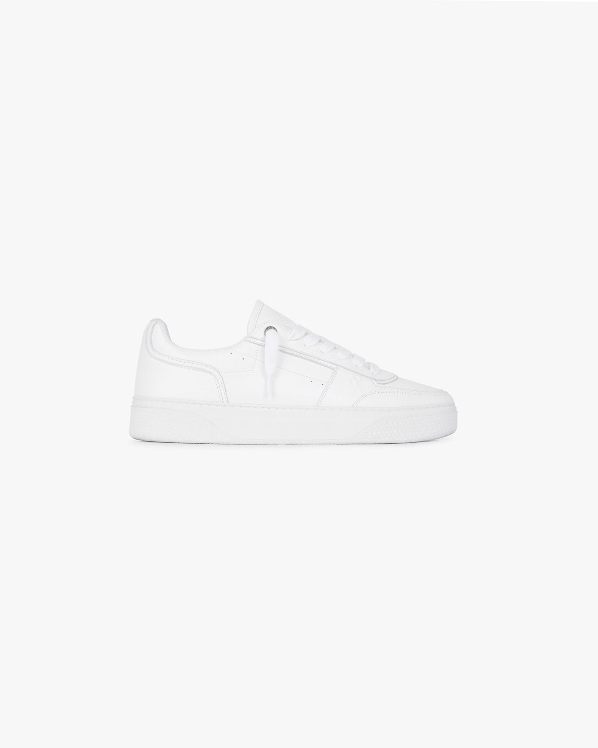 REPRESENT Initial Sneaker - Leather - Flat White