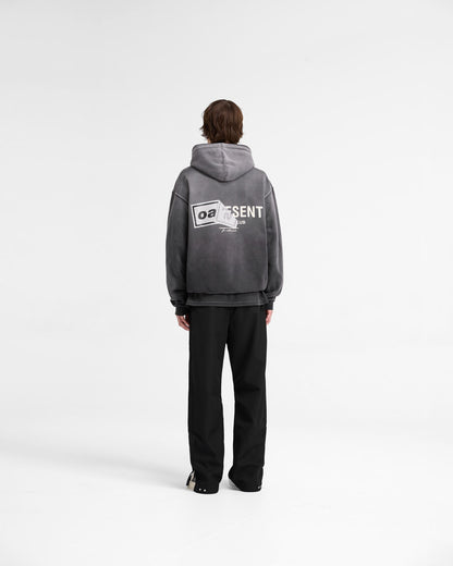 REPRESENT Represent X Oasis Owners Club Hoodie - Stained Black