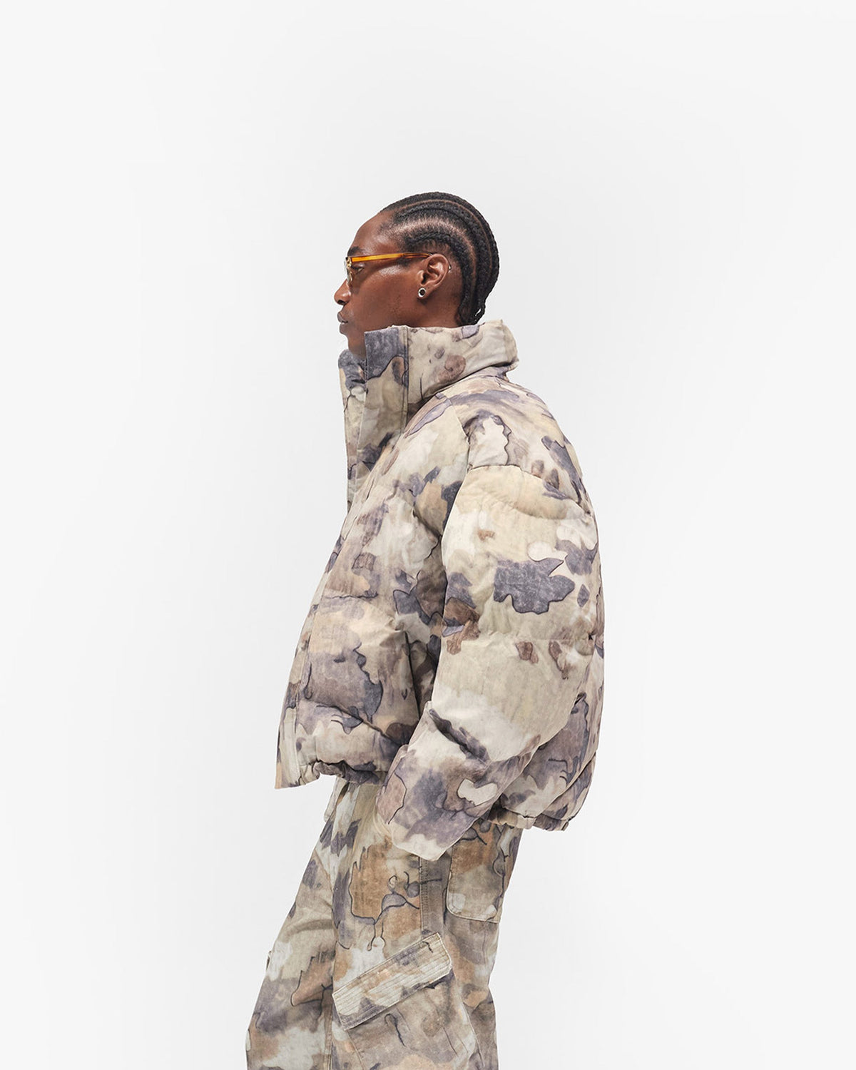 REPRESENT Riot Puffer - Khaki