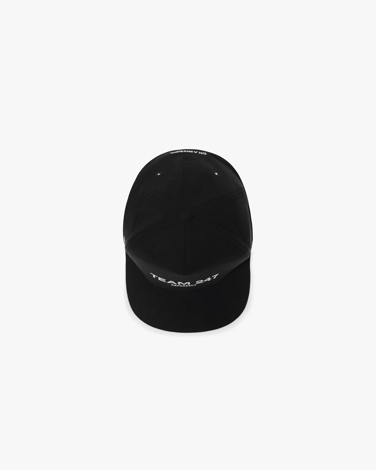 REPRESENT Team 247 x 47 Trucker Cap - Jet Black
