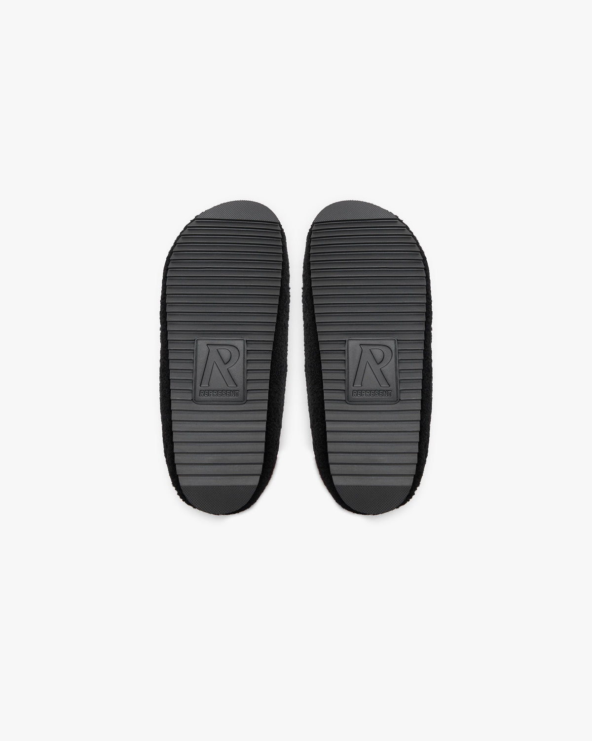 REPRESENT Fluffy Mule - Black