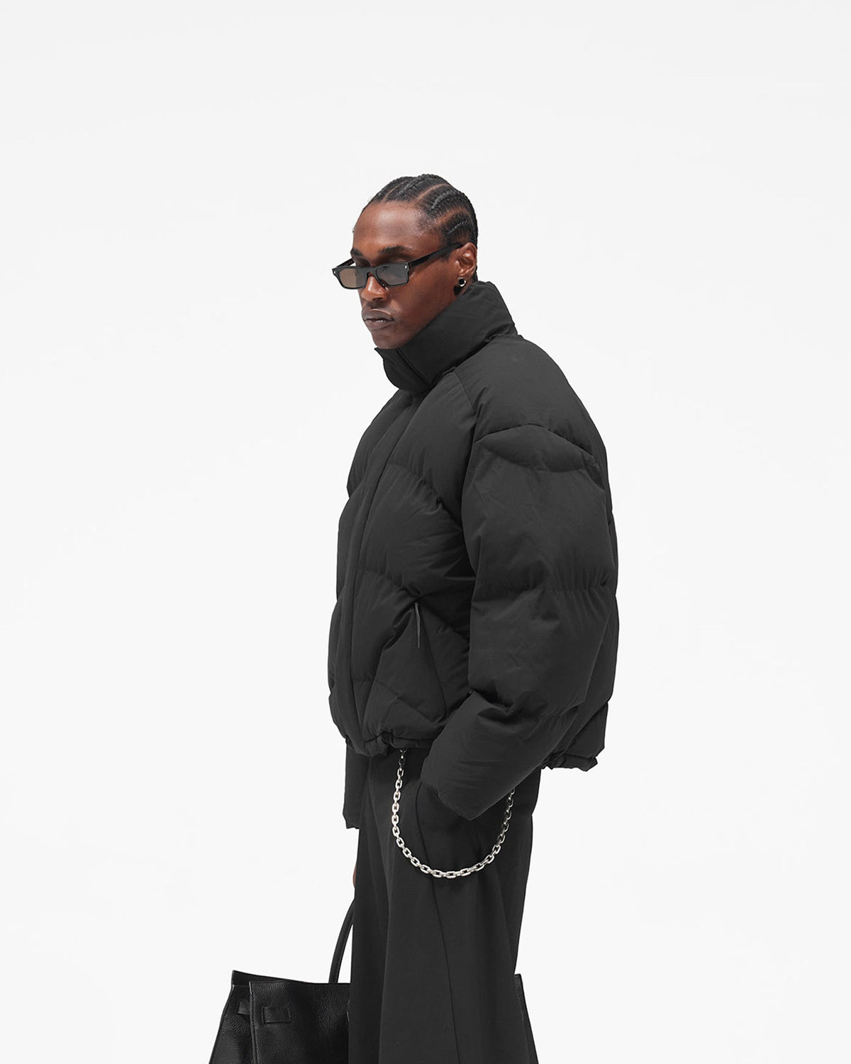 REPRESENT Riot Puffer - Black