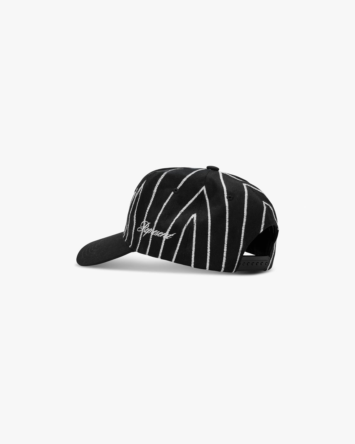 REPRESENT Initial Stripe Cap - Jet Black