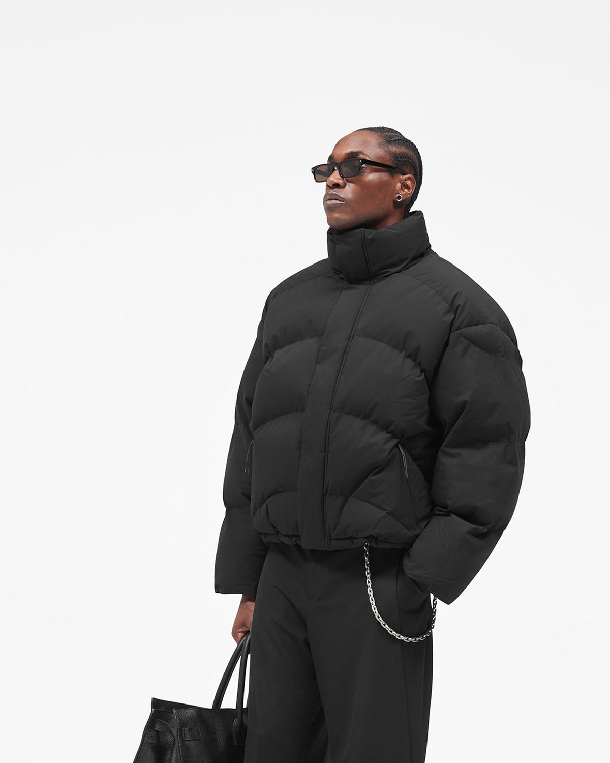 REPRESENT Riot Puffer - Black