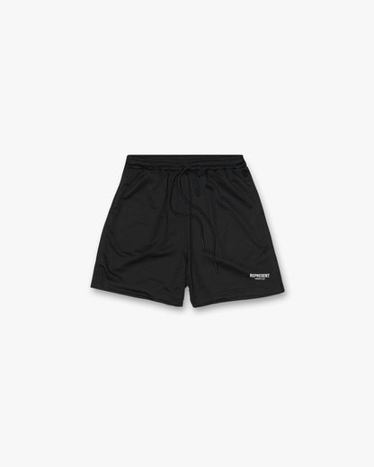 REPRESENT Represent Owners Club Mesh Shorts - Black