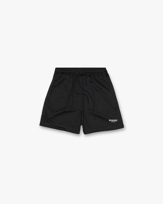 REPRESENT Represent Owners Club Mesh Shorts - Black