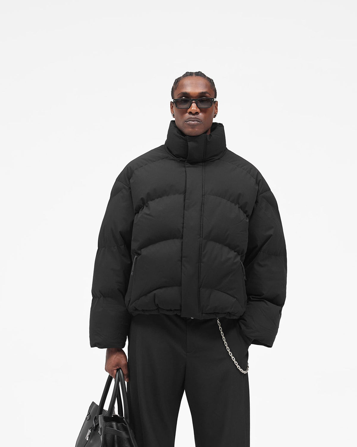 REPRESENT Riot Puffer - Black