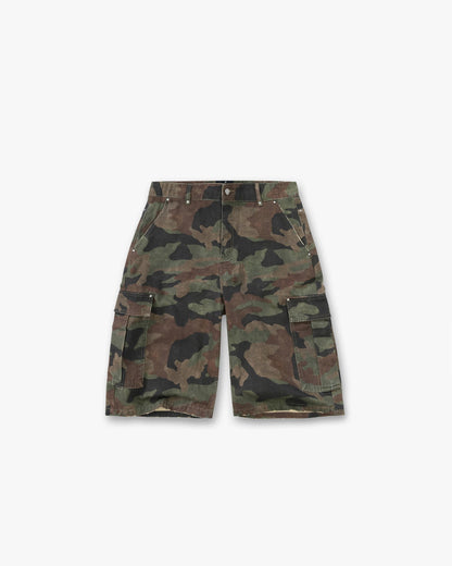 REPRESENT Camo Cargo Short - Camo