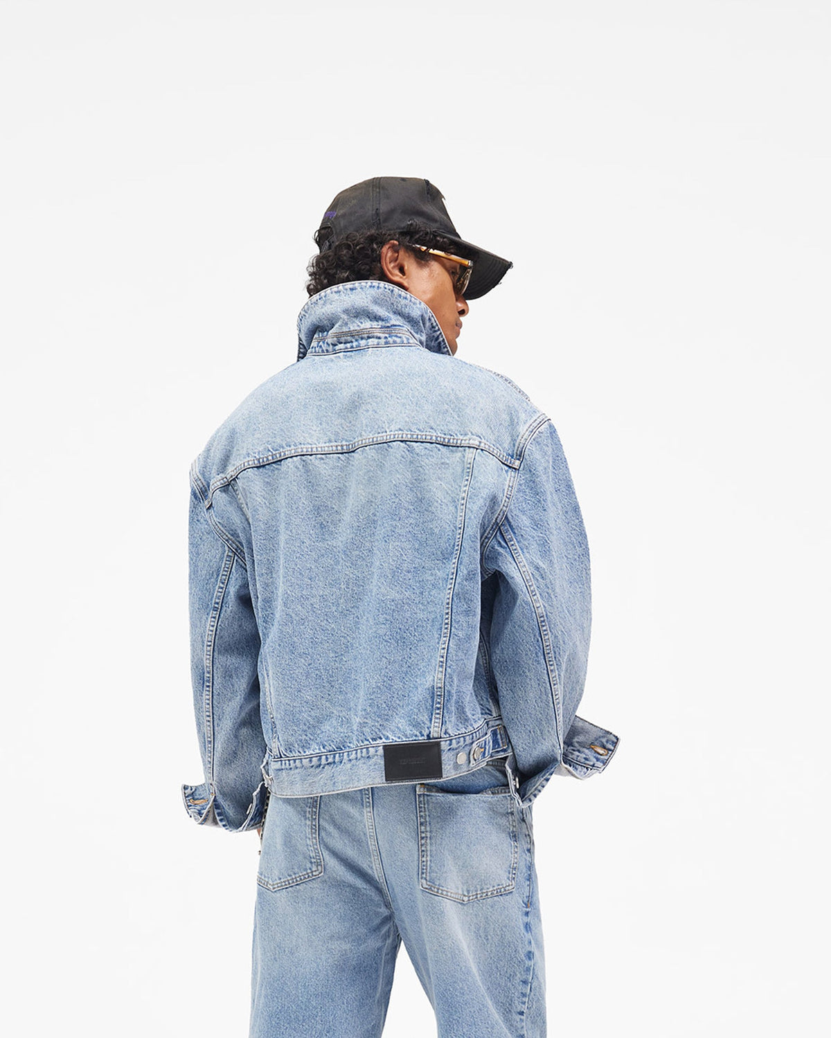 REPRESENT Trucker Jacket - Authentic Blue