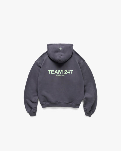 REPRESENT Team 247 Oversized Hoodie - Graphene