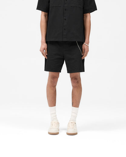 REPRESENT Cotton Tailored Short - Jet Black