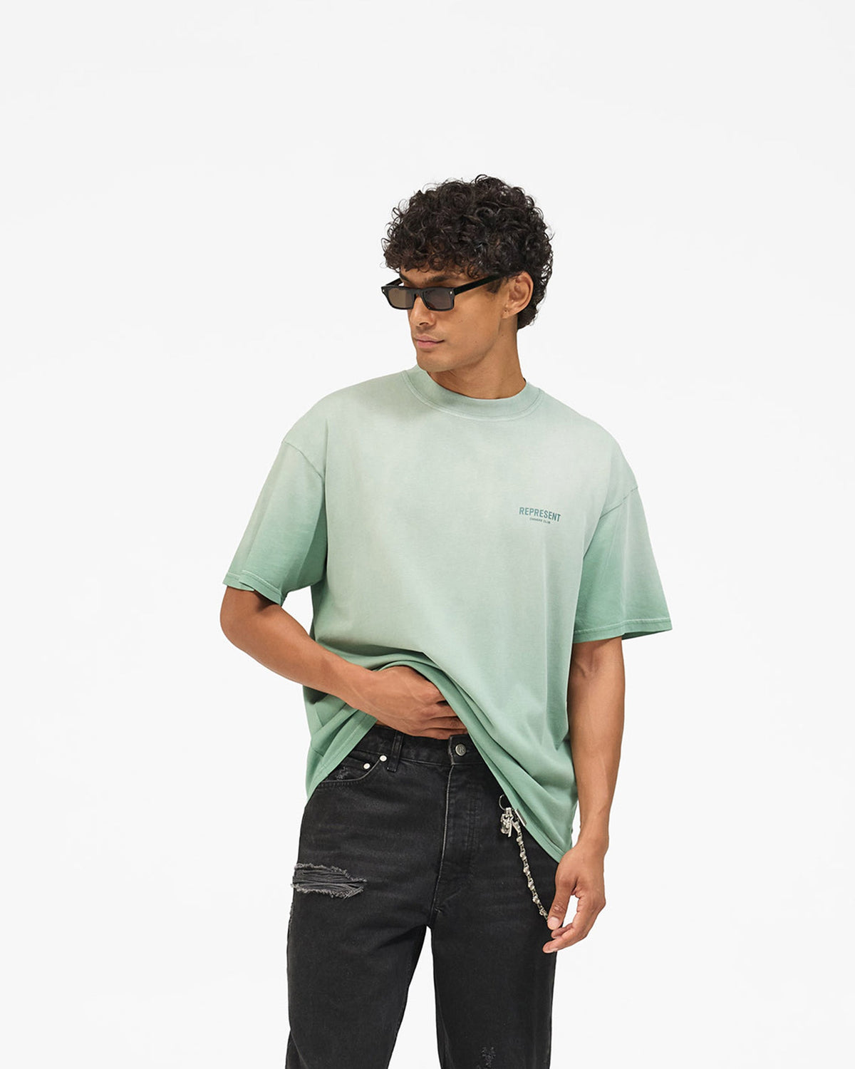 REPRESENT Represent Owners Club T-Shirt - Washed Aloe