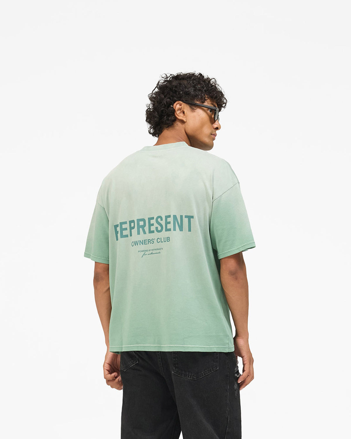 REPRESENT Represent Owners Club T-Shirt - Washed Aloe