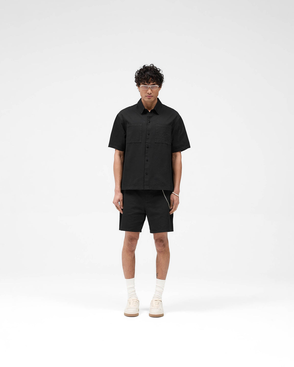 REPRESENT Cotton Tailored Short - Jet Black