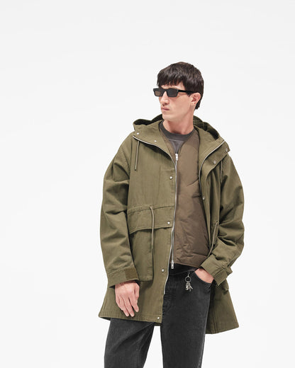 REPRESENT Outlander Parka - Olive Night