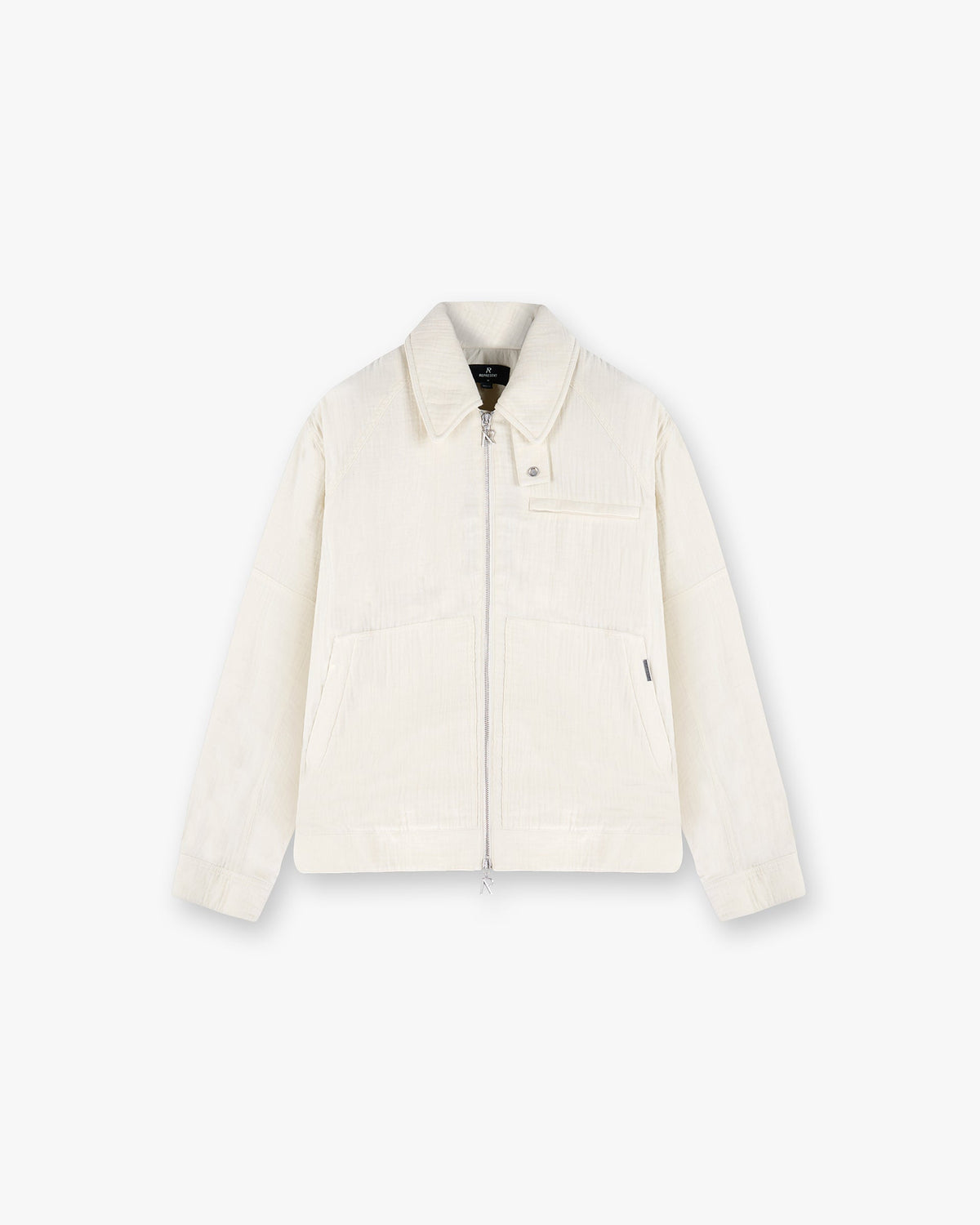 REPRESENT Crinkle Trucker Jacket - Ecru