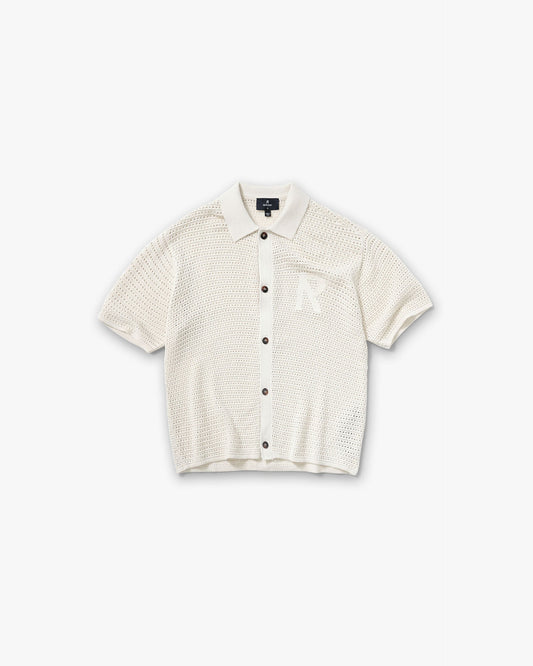 REPRESENT Pico Knit Shirt - Ecru