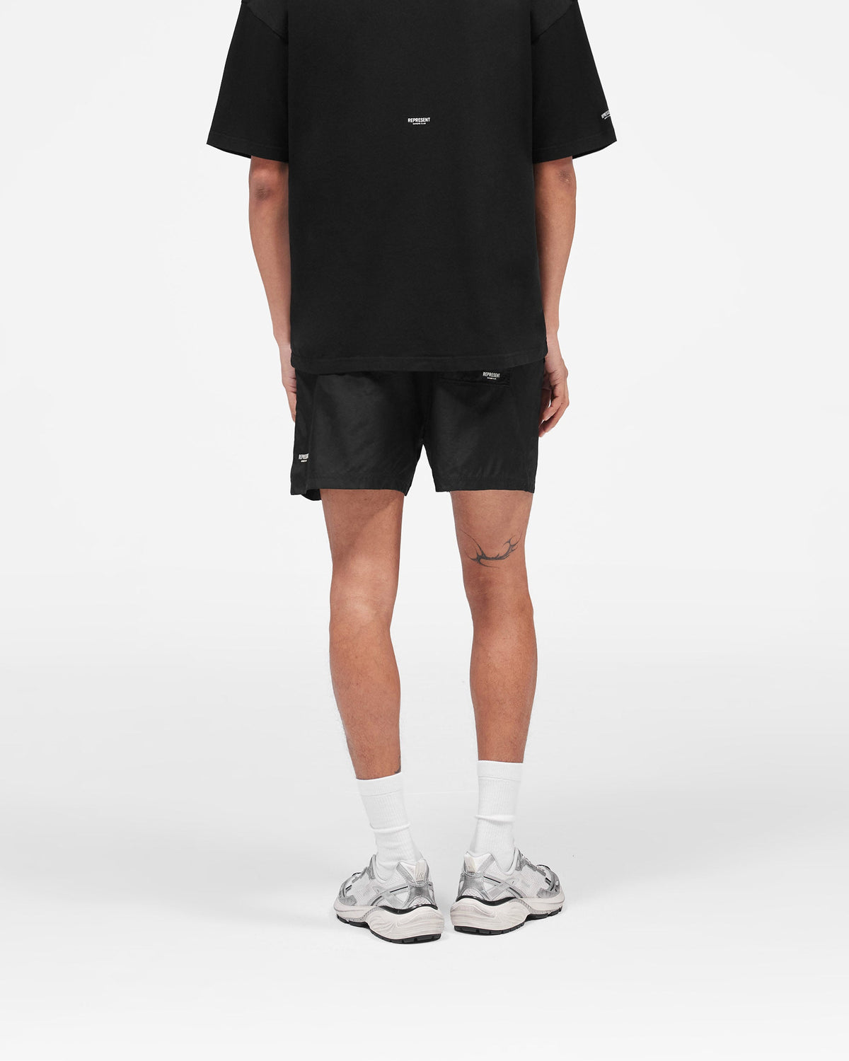 REPRESENT Micro Owners Club Swim Shorts - Black