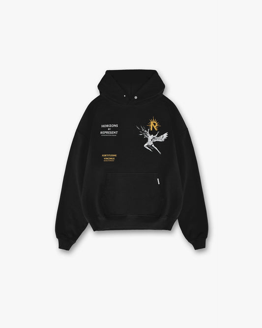 REPRESENT Icarus Hoodie - Jet Black