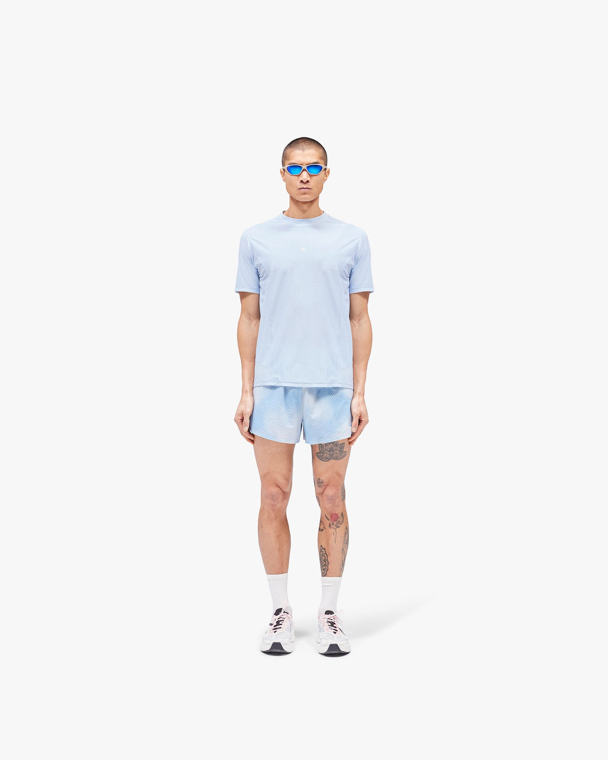 REPRESENT 247 Hybrid T-Shirt - Glacier Fade Out
