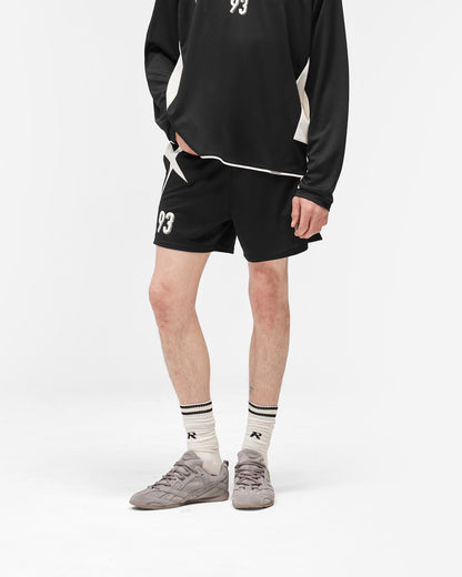 REPRESENT Star Shorts - Jet Black