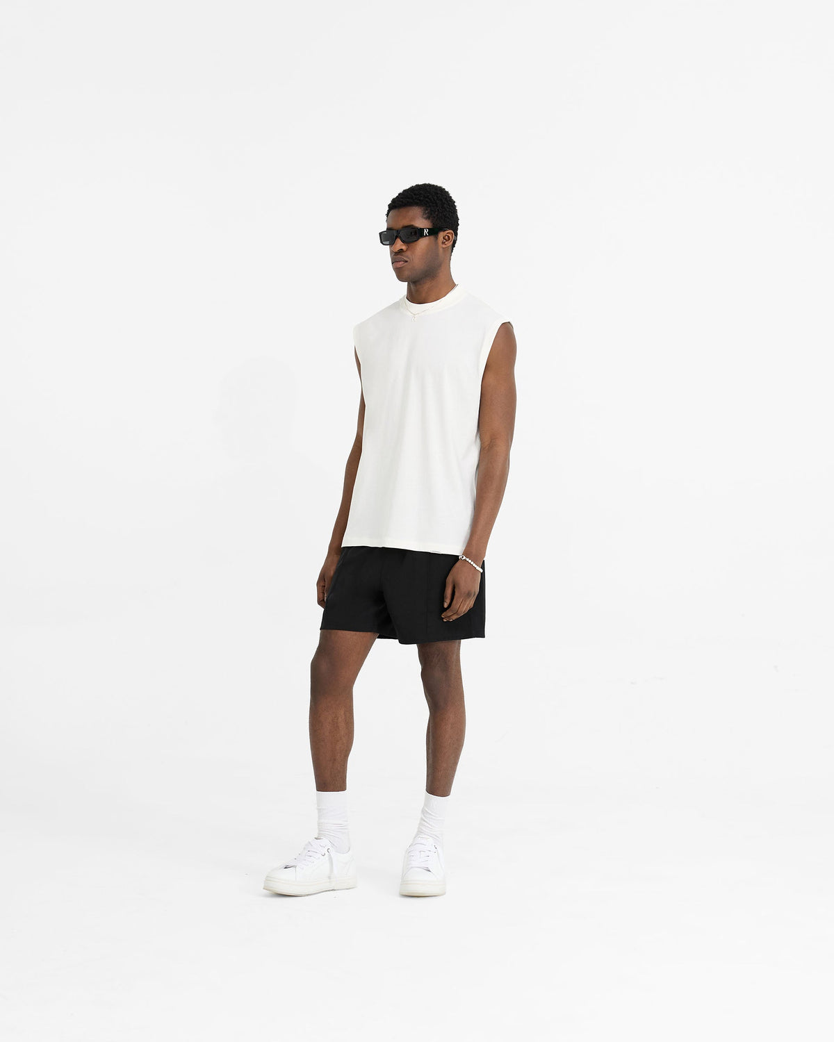 REPRESENT Initial Sweatshorts - Jet Black