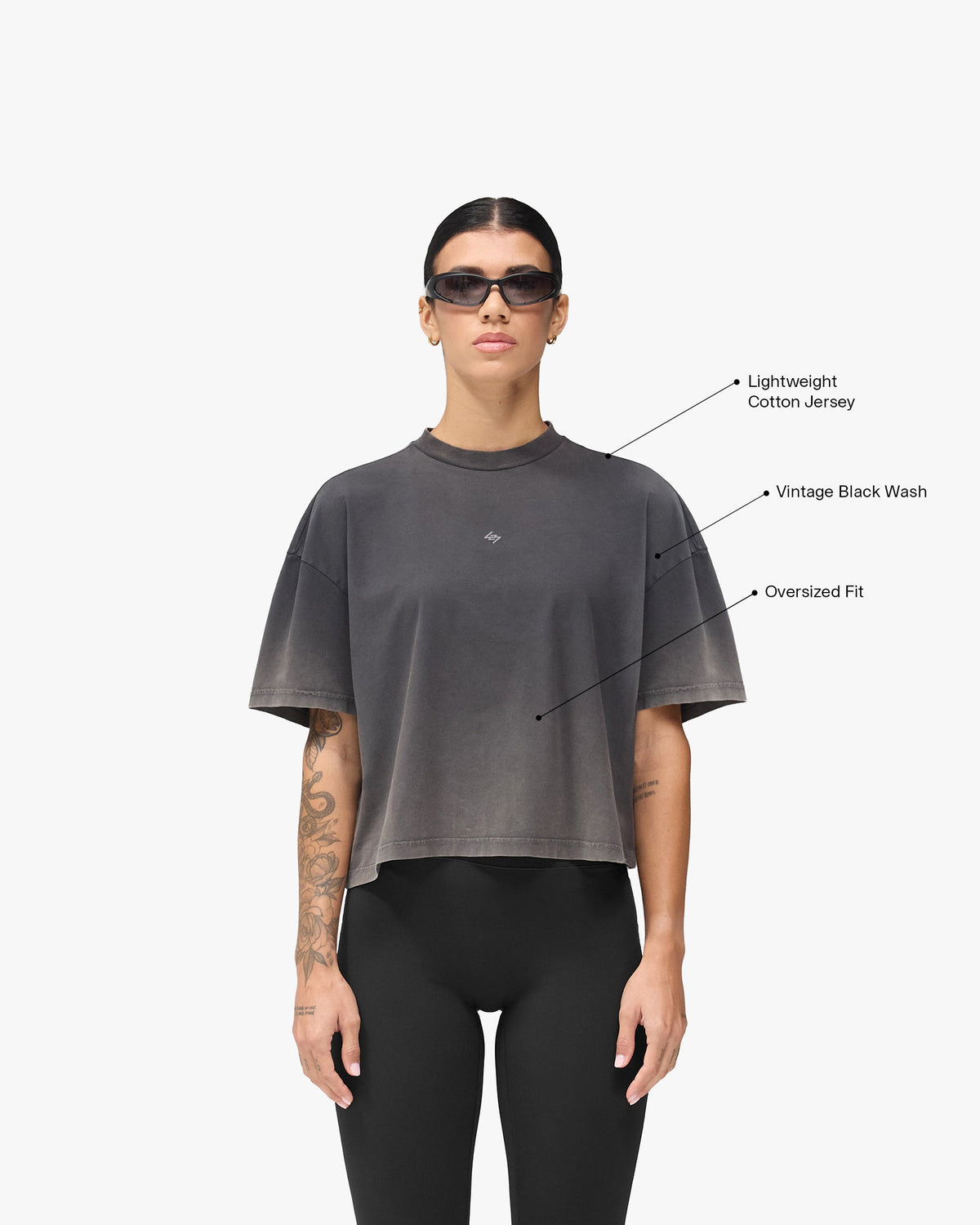 REPRESENT 247 Fallen Angel T-Shirt - Vintage Black