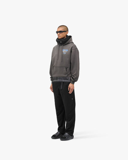 REPRESENT 247 New York Hoodie - Washed Grey