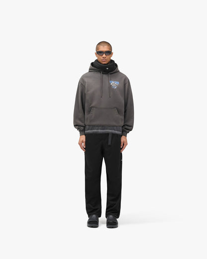 REPRESENT 247 New York Hoodie - Washed Grey