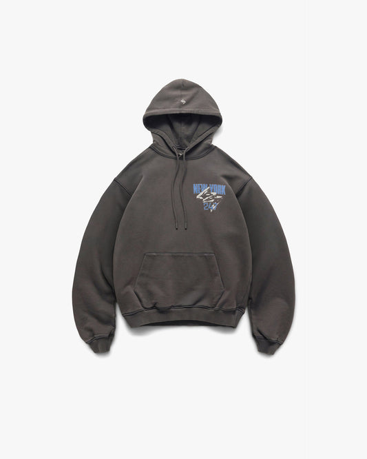 REPRESENT 247 New York Hoodie - Washed Grey