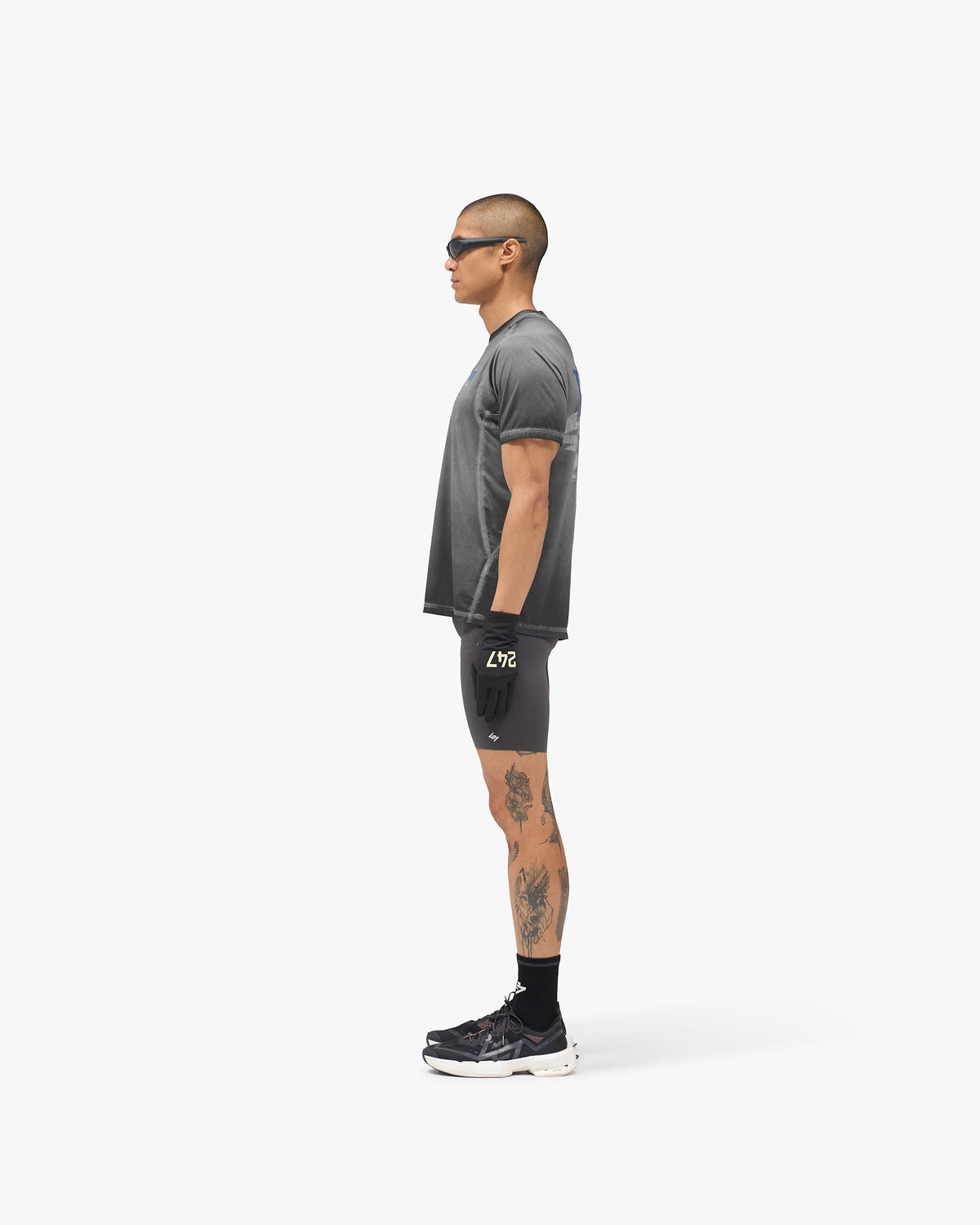 REPRESENT 247 New York T-Shirt - Washed Grey