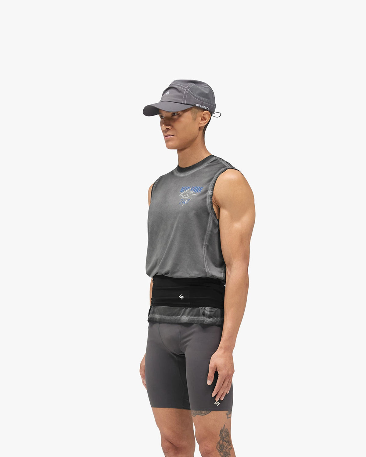 REPRESENT 247 New York Tank - Washed Grey