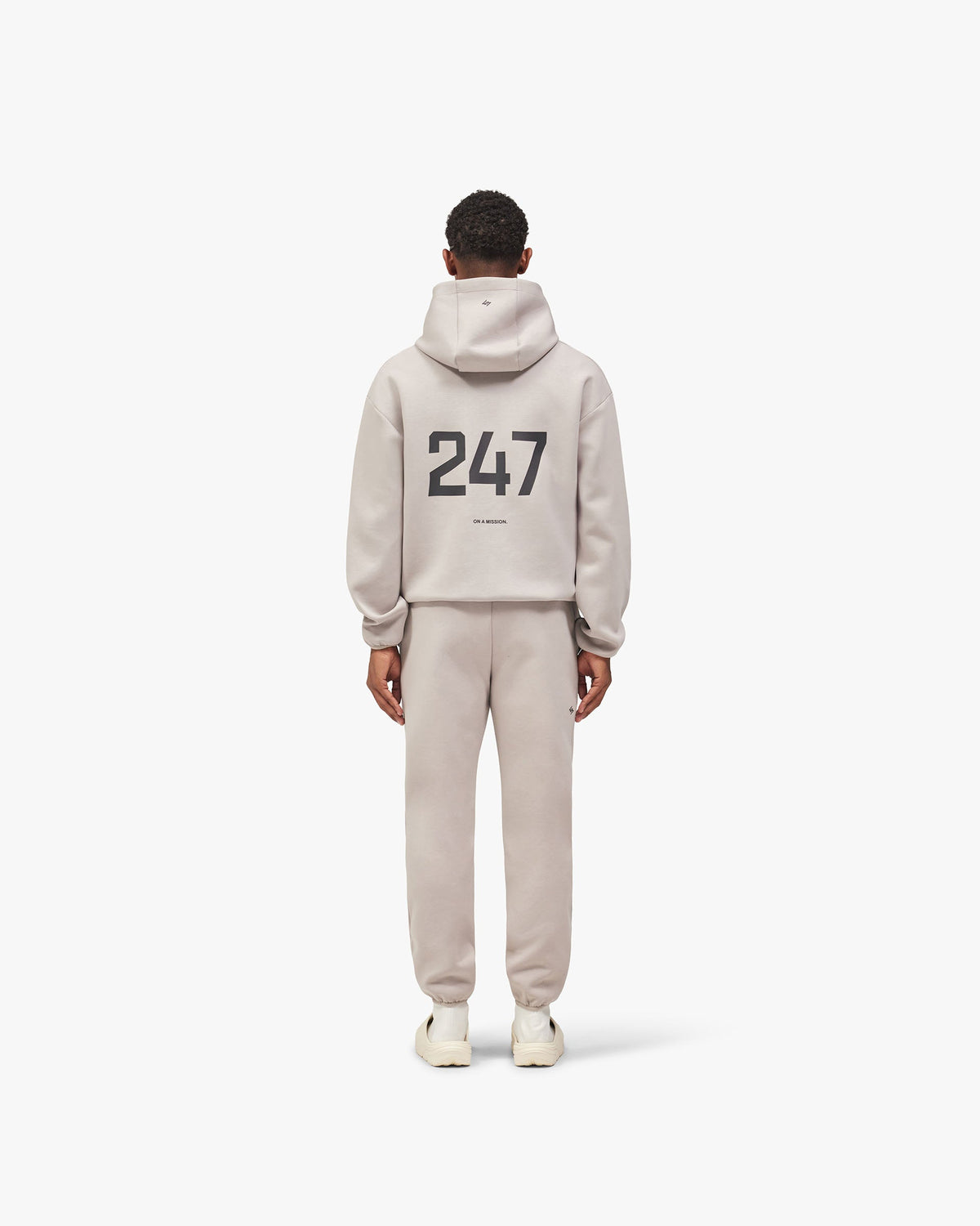 REPRESENT 247 Form Zip Hoodie - Ash Grey