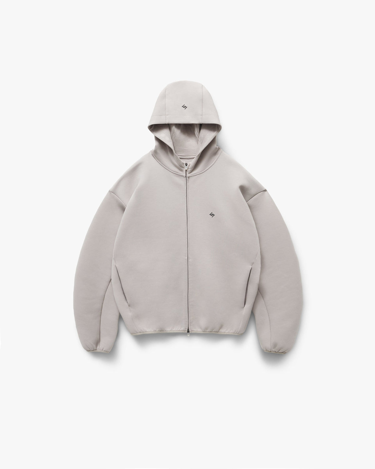 REPRESENT 247 Form Zip Hoodie - Ash Grey