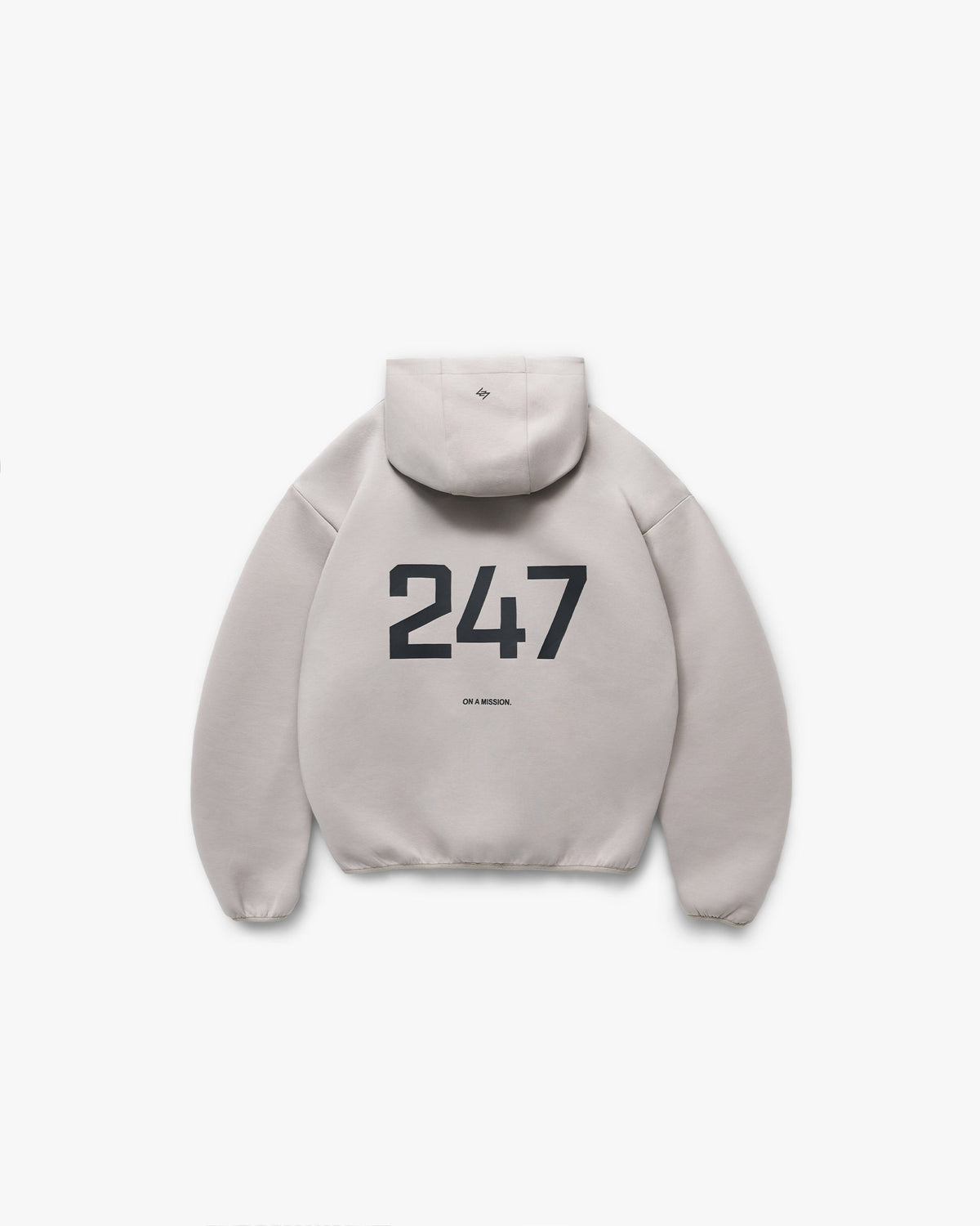 REPRESENT 247 Form Zip Hoodie - Ash Grey