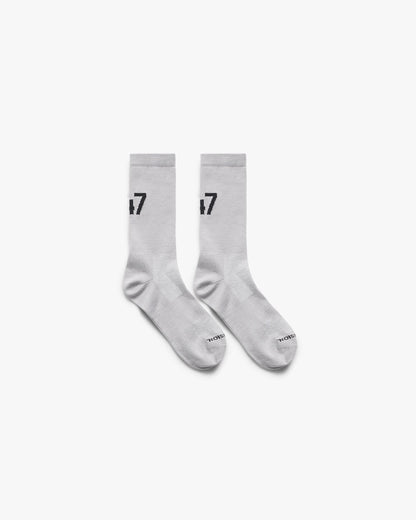 REPRESENT 247 Numbers Race Sock - Ash Grey