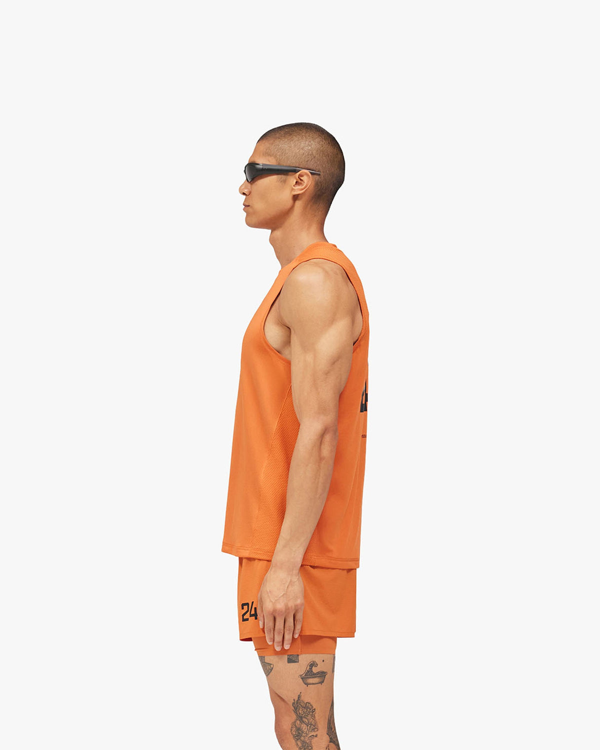 REPRESENT 247 Numbers Vest - Ember