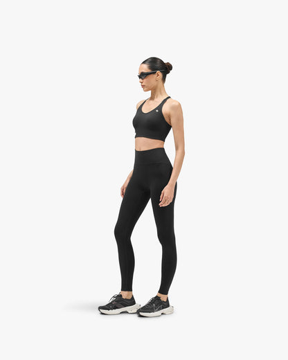 REPRESENT 247 On A Mission High Support Sports Bra - Jet Black